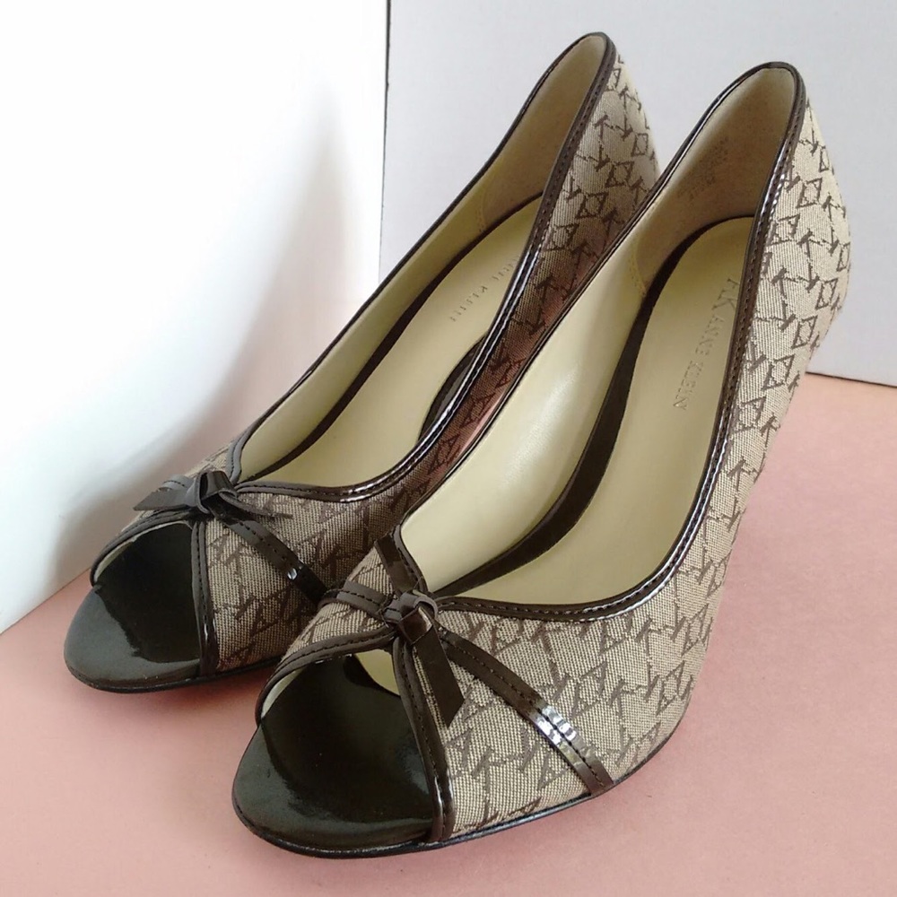 Anne Klein Open Toe Heels
